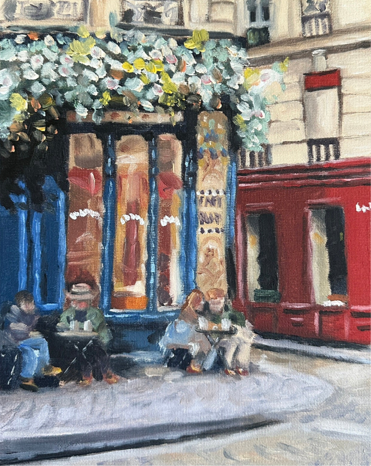 “Le café du coin” - Fine Art Print