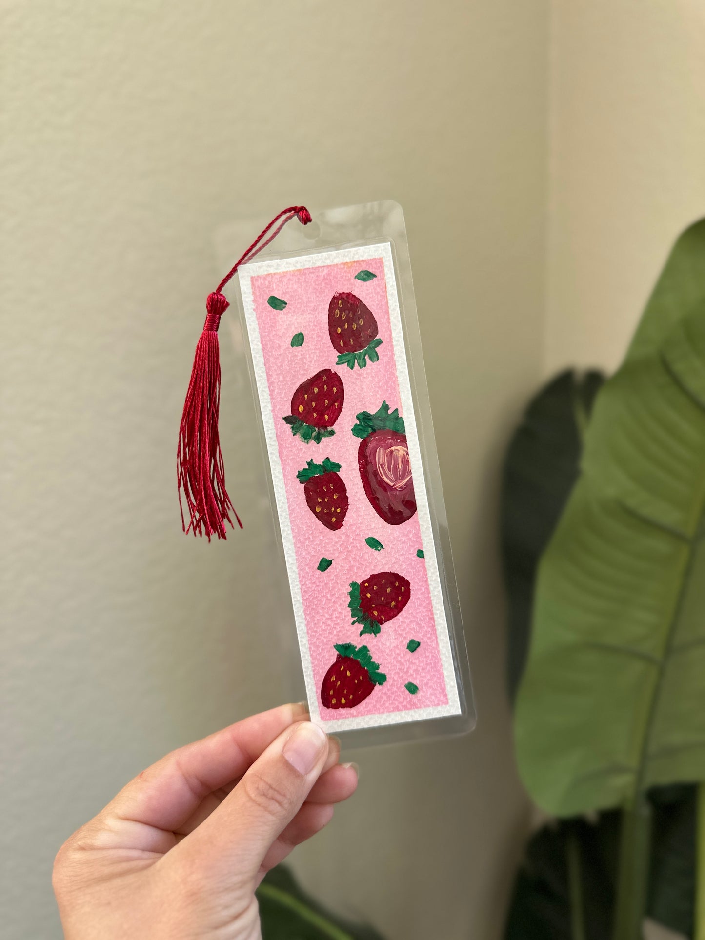 Strawberry Love - Bookmark