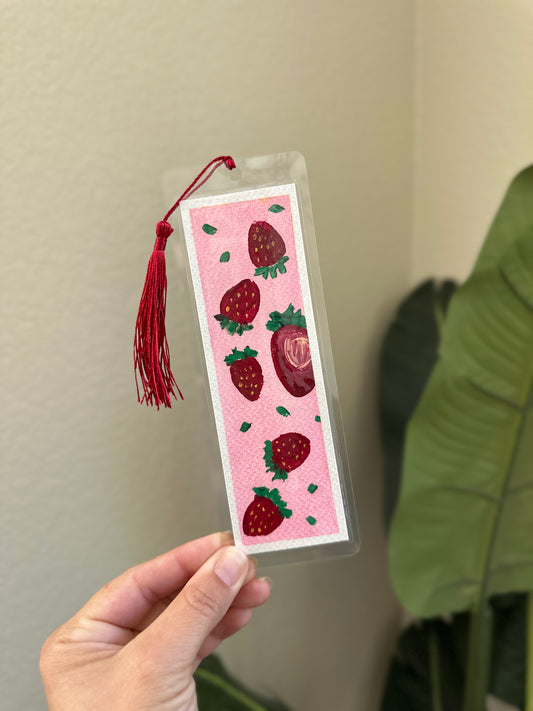 Strawberry Love - Bookmark