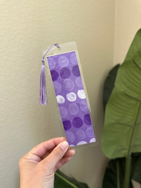Purple Dots - Bookmark