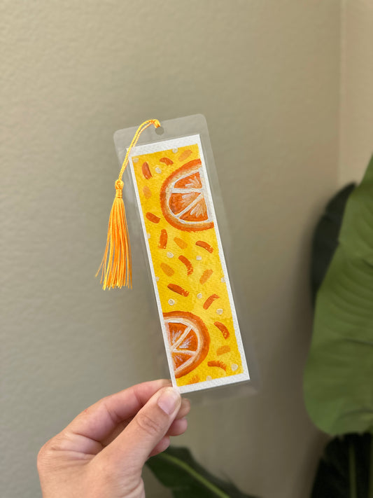 Orange You Glad You’re Reading? - Bookmark