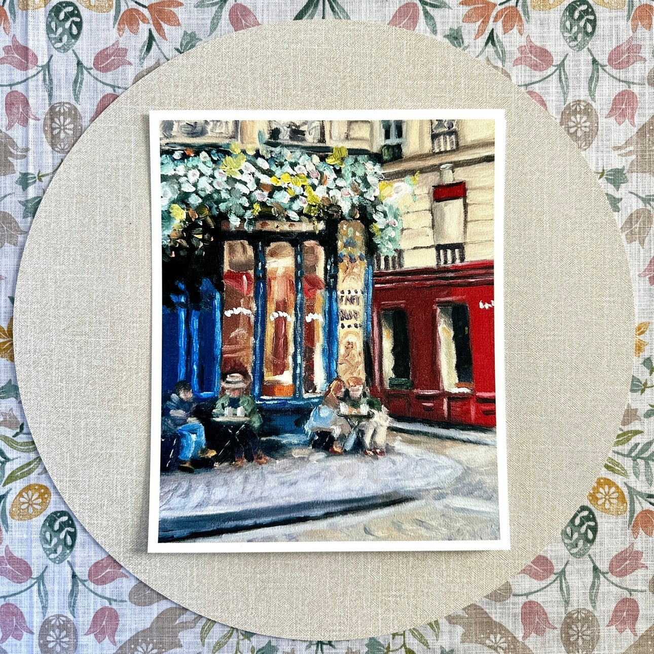 “Le café du coin” - Fine Art Print
